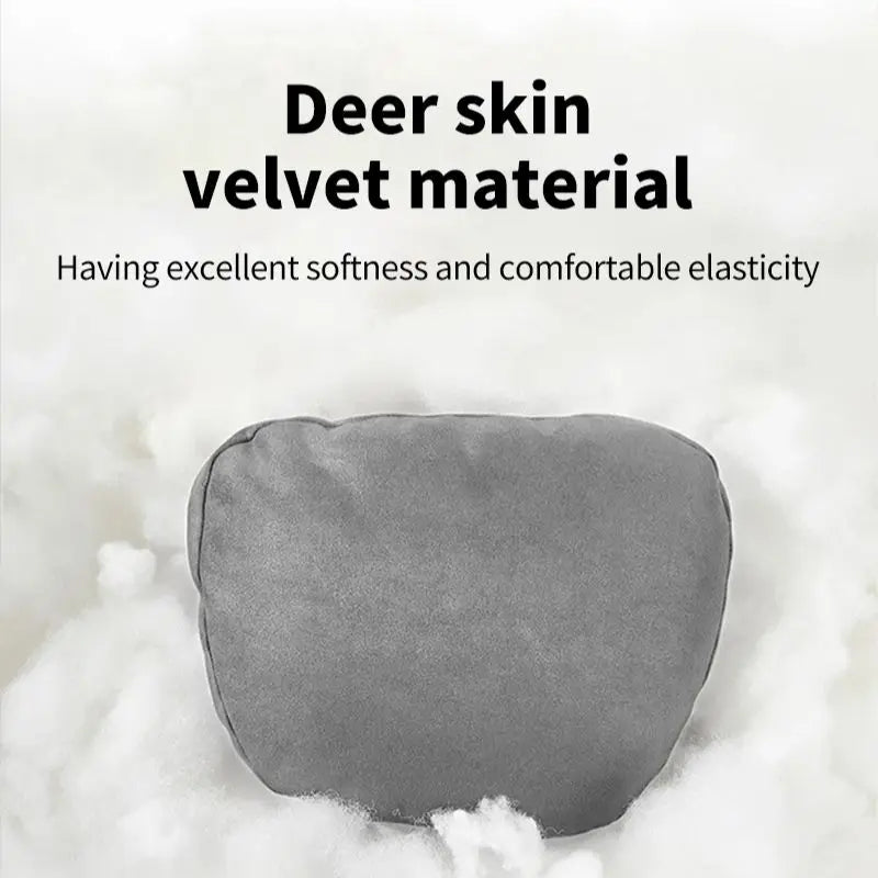 Car Neck Pillow Car Seat Headrest Pillow Auto Memory Cotton Protector Cushion for Universal Car Head Support for Gaming Chair