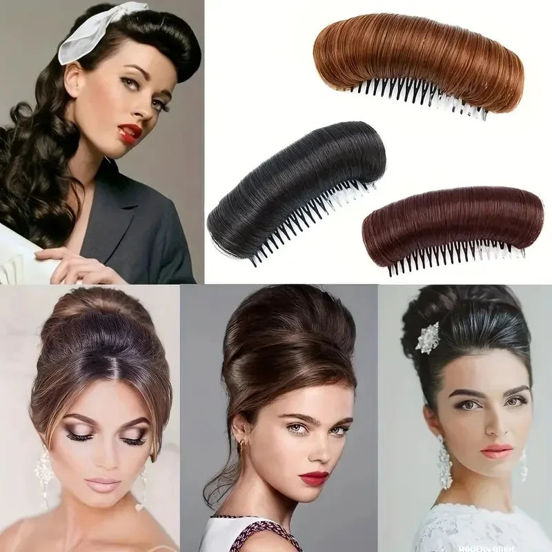 Wig Cushion Stable Hair Roots Volumizing Fiber Insert Comb Invisible Fluffy Hair Pad Female Heightening Artifact Hairstyle Tool
