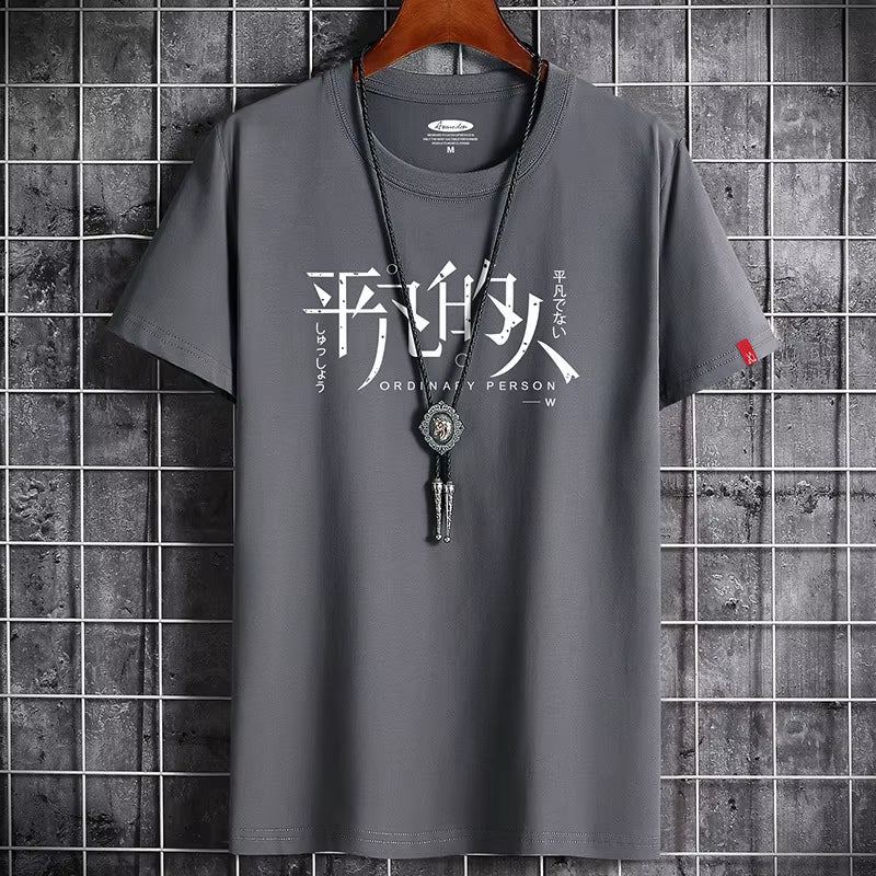Summer Anime T-Shirt Harajuku Alternative Gothic Clothes Punk Streetwear T Shirt for Men 2022 Graphic Hip Hop Oversized T Shirt
